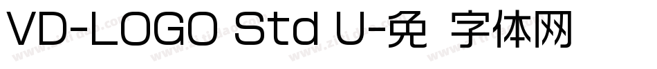VD-LOGO Std U字体转换
